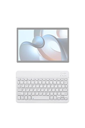 Xiaomi Book S Uyumlu SwiftKey-BM 500 Beyaz Kablosuz Bluetooth Tablet Klavyesi