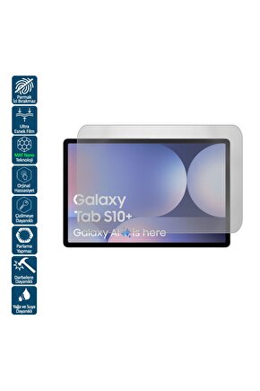 Samsung Galaxy Tab S10+ 12.4 İnç Tablet Ekran Koruyucu Hayalet Nano Film