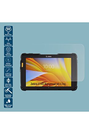 Zebra ET45 Kurumsal 10.1 İnç 10.1 İnç Tablet Ekran Koruyucu Nano Film