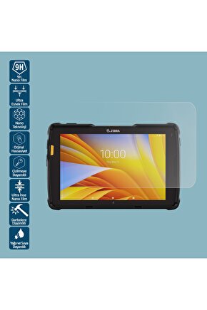 Zebra ET45 Kurumsal 8.0 İnç 8 İnç Tablet Ekran Koruyucu Nano Film