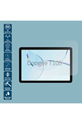 Doogee T10S 10.1 İnç Tablet Ekran Koruyucu Nano Film