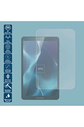 Hometech Alfa 10TX Pro 10.1 İnç Tablet Ekran Koruyucu Nano Film