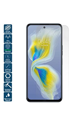 Tecno Camon 18 Premier Mat Ekran Koruyucu Film