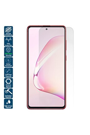 Samsung Galaxy Note 10 Lite Mat Ekran Koruyucu Film