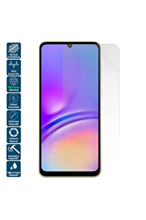 Samsung Galaxy A05 Mat Parmak İzi Bırakmayan Nano Ekran Koruyucu Film