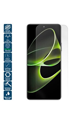 Honor X40 Mat Parmak İzi Bırakmayan Nano Ekran Koruyucu Film