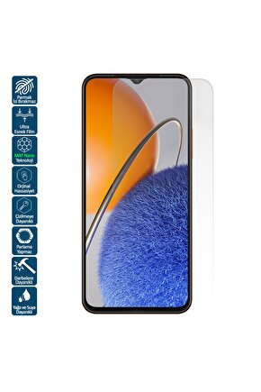 Oppo A17 Mat Parmak İzi Bırakmayan Nano Ekran Koruyucu Film