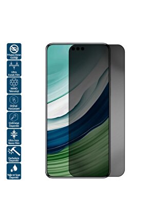 Huawei Mate 60 RS Ultimate Design Privacy Hayalet Nano Ekran Koruyucu Film