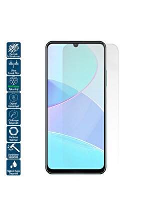 Samsung Galaxy A14 Mat Parmak İzi Bırakmayan Nano Ekran Koruyucu Film