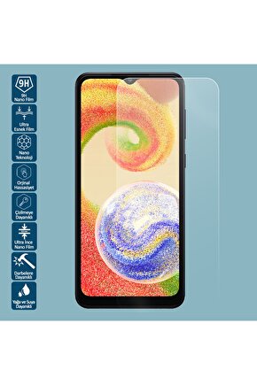 Samsung Galaxy A04e Ultra Şeffaf Nano Ekran Koruyucu Film