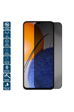 Huawei Nova Y61 Privacy Hayalet Nano Ekran Koruyucu Film