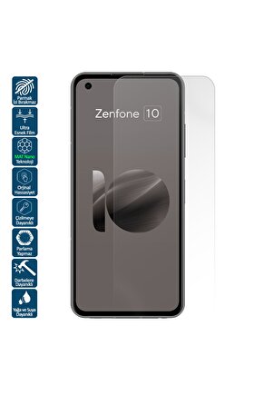 Asus Zenfone 10 Mat Parmak İzi Bırakmayan Nano Ekran Koruyucu Film