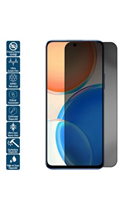 Honor X8 Privacy Hayalet Nano Ekran Koruyucu Film