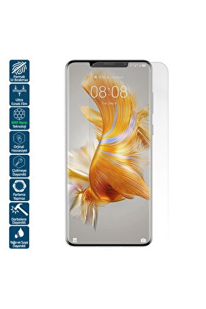 Huawei Mate 50E Mat Parmak İzi Bırakmayan Nano Ekran Koruyucu Film