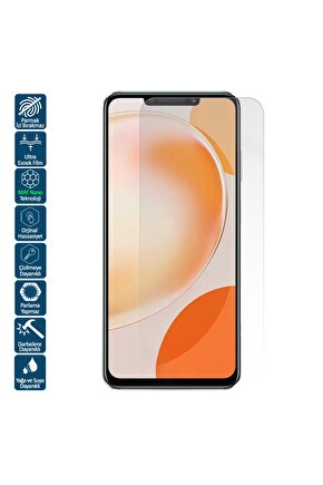 Huawei Enjoy 60X Mat Parmak İzi Bırakmayan Nano Ekran Koruyucu Film