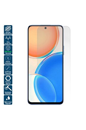 Honor X8 Mat Parmak İzi Bırakmayan Nano Ekran Koruyucu Film