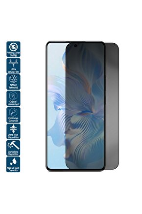 Huawei Nova Y90 Privacy Hayalet Nano Ekran Koruyucu Film