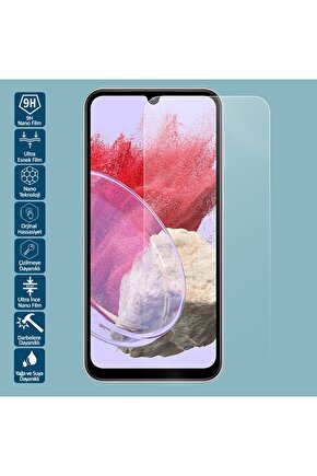 Samsung Galaxy M34 Ultra Şeffaf Nano Ekran Koruyucu Film