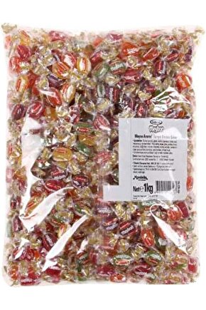 Meybon Mini Meybon Meyveli Şeker 1 Kg 4 Adet- Ikramlık Şeker