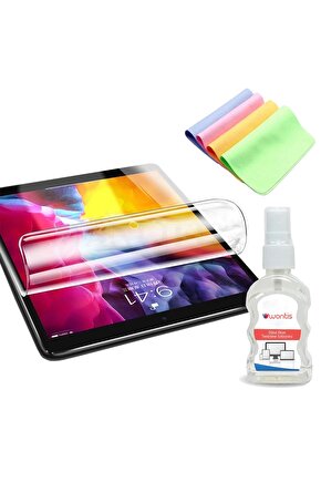 Piranha Trend 4 Tab 7.0 7.0 inç Uyumlu Ultra Hd 9h Nano Glass Ekran Koruyucu ve Temizlik Seti