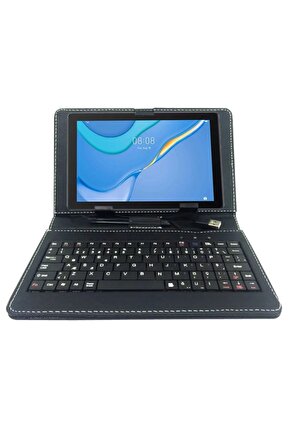 Technopc Ultrapad Up10.s21la 10.1 Universal A+ Türkçe Klavyeli Tablet Kılıfı+otg Hediyeli