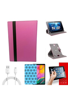 Technopc Ultrapad Up07.s21ga Uyumlu 7 Inç Hd Nano Cam+üniversal Tablet Kılıfı+sarj Kablosu Seti