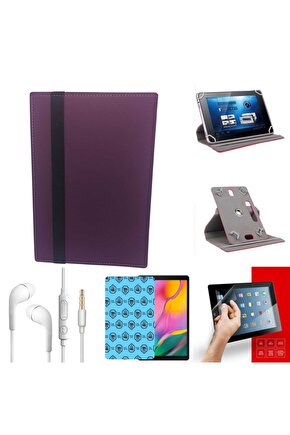 Technopc Ultrapad Up10.s21la 10.1 Uyumlu Hd Nano Cam+üniversal Tablet Kılıfı+kulaklık Seti