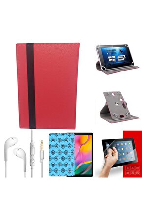 Technopc Ultrapad Up10.sı46la 10.1 Uyumlu Hd Nano Cam+ Universal Tablet Kılıfı+ Kulaklık Seti