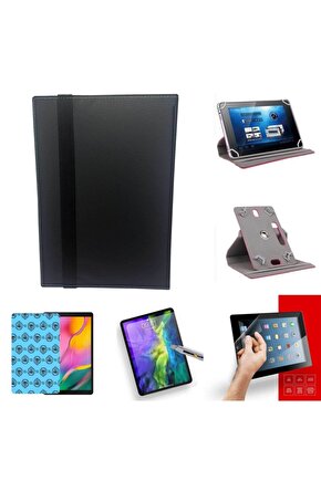 Onyo Actiontab 2 Uyumlu Batman 7 Inç Gerçek Nano Cam Hediyelli Üniversal Profesyonel Tablet Kılıfı