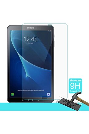 Samsung Galaxy Tab A 10.1 Inç T580 Temperli Ekran Koruyucu Kırılmaz Cam