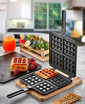 Polo Chef Vanessa Granit Waffle Tava