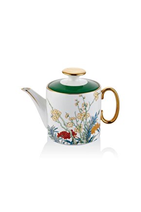 Blossoms Porselen Demlik Teapot Çaydanlık