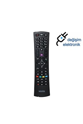 Vestel 40fb7100 Smart Led Tv Orjinal Kumandası