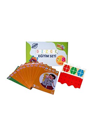 Dizge 7-8 Yaş Görsel Ve Işitsel Zeka Geliştirici Set (11 KİTAPÇIK 1 KONTROL KUTUSU)