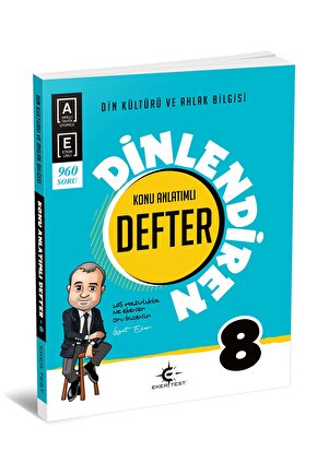 8. Sınıf Eker Test Dinlendiren Defter