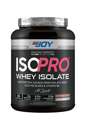 Isopro Whey Isolate Çikolata 1098g 36 Servis Izole Protein