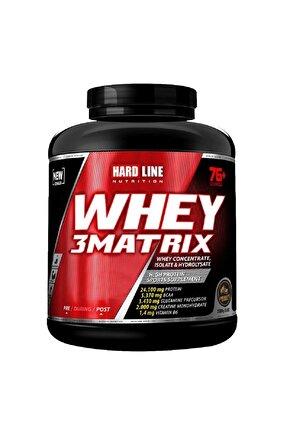 Çikolata Aromalı Whey 3 Matrix Protein Tozu 2300 gr