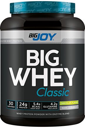 Bigjoy Bigwhey Whey Protein Classic 30 Servis Protein Tozu Çikolatalı Aroma