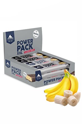 Power Pack Xxl 12 Adet Muz Aromalı 60 gr Protein Bar Enerji Yağ Karbonhidrat