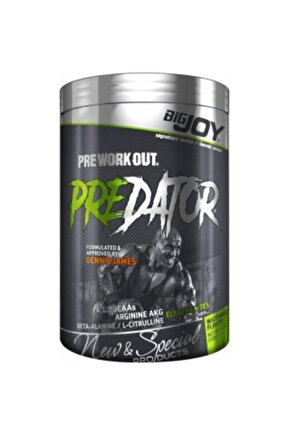 Bigjoy Pre-workout Predator 510 Gr (orman Meyveleri Aromalı)