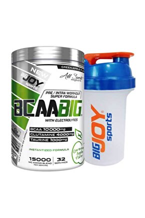 Bcaabig Bcaa+glutamin Yşil Elma Aroma 589g Bcaa+glutamine 10g Bcaa+4g Glutamin+1g Taurine Aminoasit