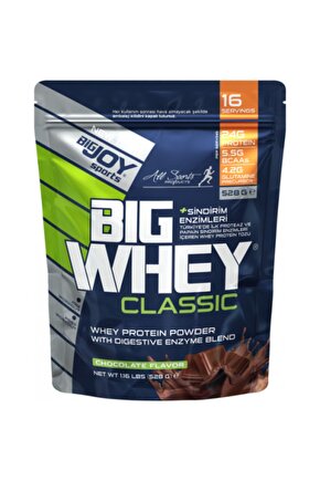 Doypack Bıgwhey Whey Protein Çikolata 528g 16 Servis