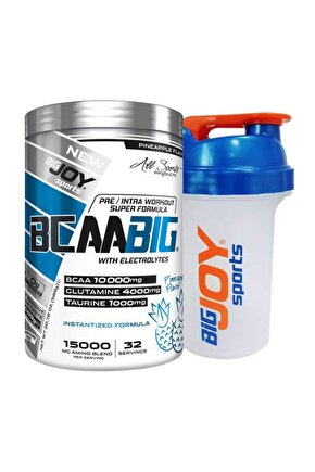 Bcaabig Bcaa+glutamin Ananas Aroma 589g Bcaa+glutamine 10g Bcaa+4g Glutamin+1g Taurine Aminoasit