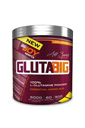 Bigjoy Sports Glutabig %100 Glutamine Powder 300 gr Aromasız