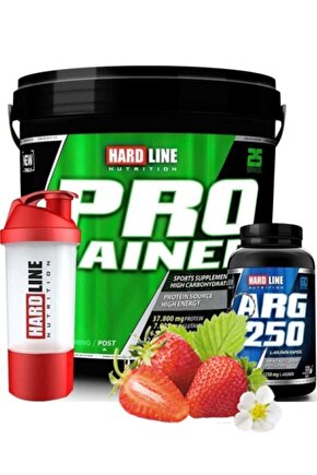 Progainer 5000 gr - Çilek Arg 1250 Shaker Kombinasyonu