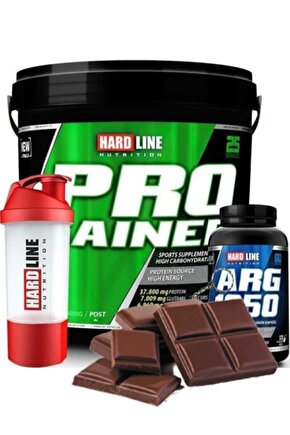 Progainer 5000 gr Çikolata Arg 1250 Shaker Kombinasyonu