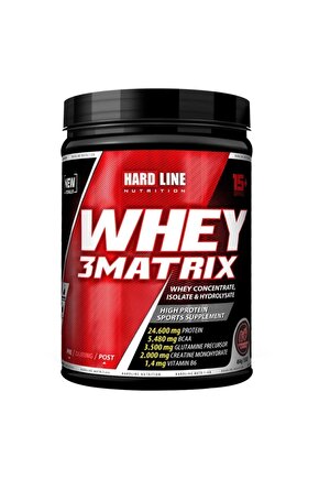 Whey3 Matrix 454 gr Çilek Aromalı (HALAL CERTIFIED)