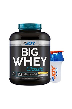 Big Whey Classic Whey Protein Muz Aroma 2376gr 72 Servis Protein Tozu