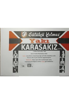 Sülükçü Yılmaz Karasakız Zift Yakısı 3 Adet