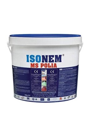 Ms Polia Su Yalıtım Malzemesi 18 kg Kırmızı